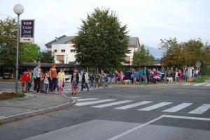 Peš v OŠ F. S. Finžgarja Lesce